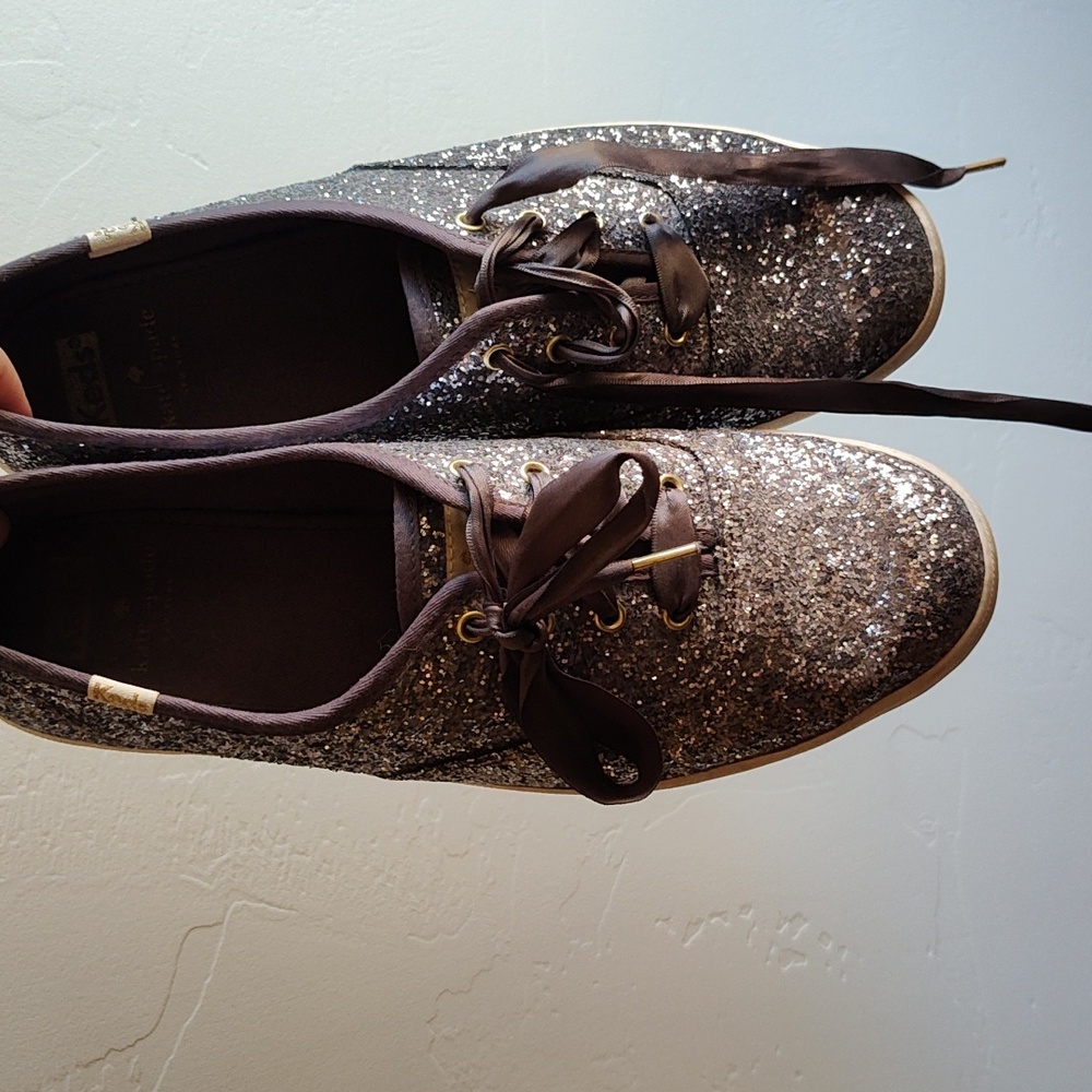 Keds + Kate Spade Champion in Dark Silver/Pewter